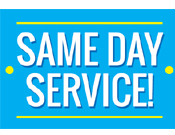Same day Cleaning Available